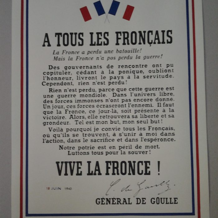 À tous les Fronçais