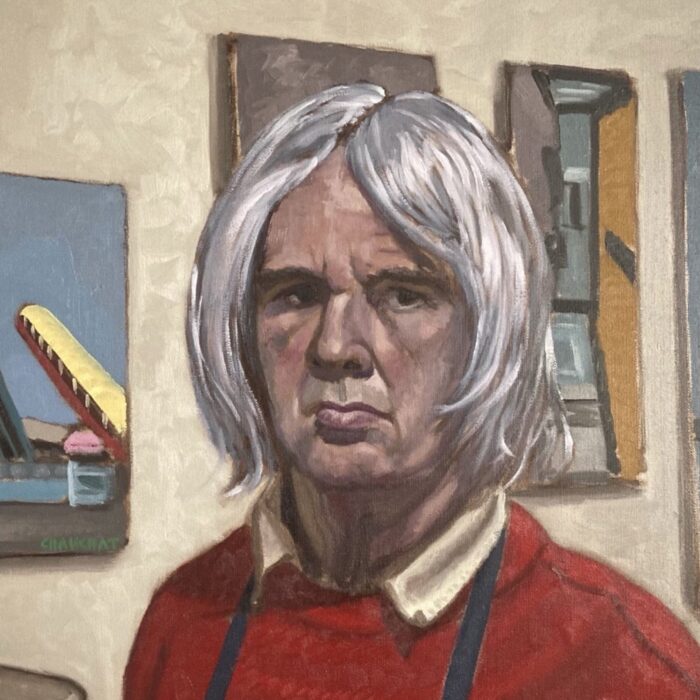 Autoportrait à la perruque